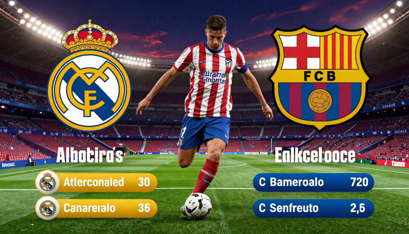 Statistiques de Atlético Madrid – FC Barcelone : Analyse Complète des Confrontations