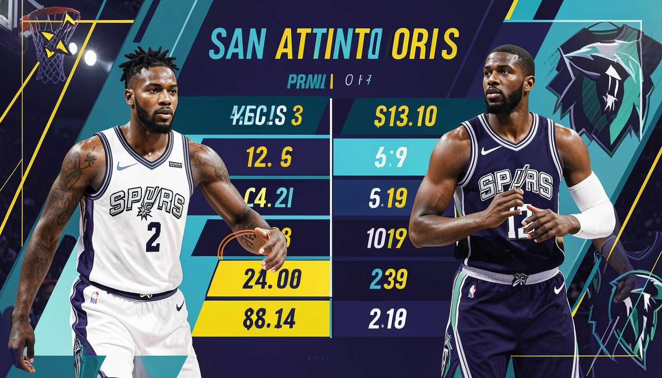 Statistiques de match du joueur Spurs de San Antonio Raptors : Analyse complète des performances