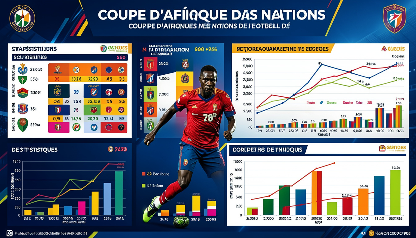 Statistiques de Coupe d'Afrique des Nations de Football